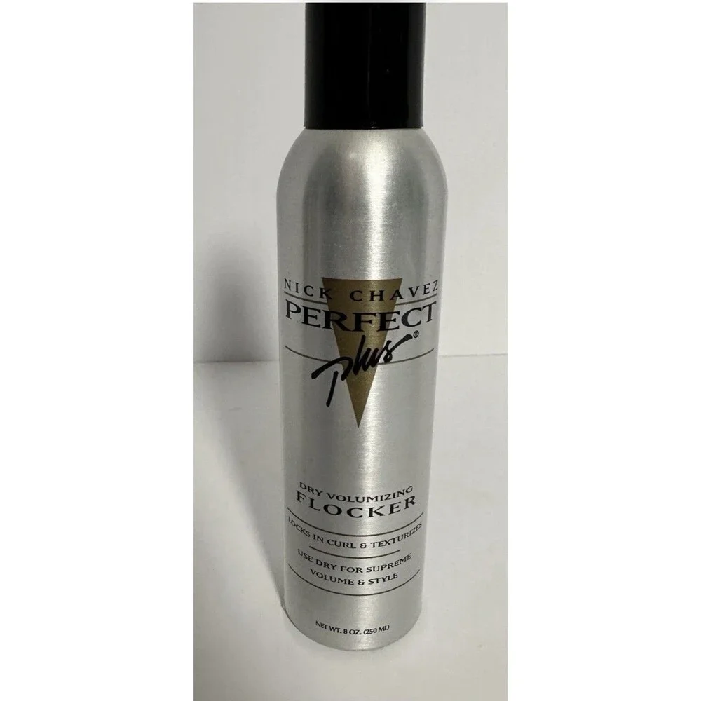 Nick Chavez Perfect Plus Dry Volumizing Texturizing Flocker ~ 8 oz Discontinued